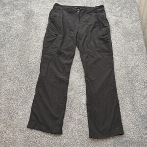 ExOfficio Pants Womens 12 Nylon Outdoor Hiking Travel Quick Dry Zip Pocket